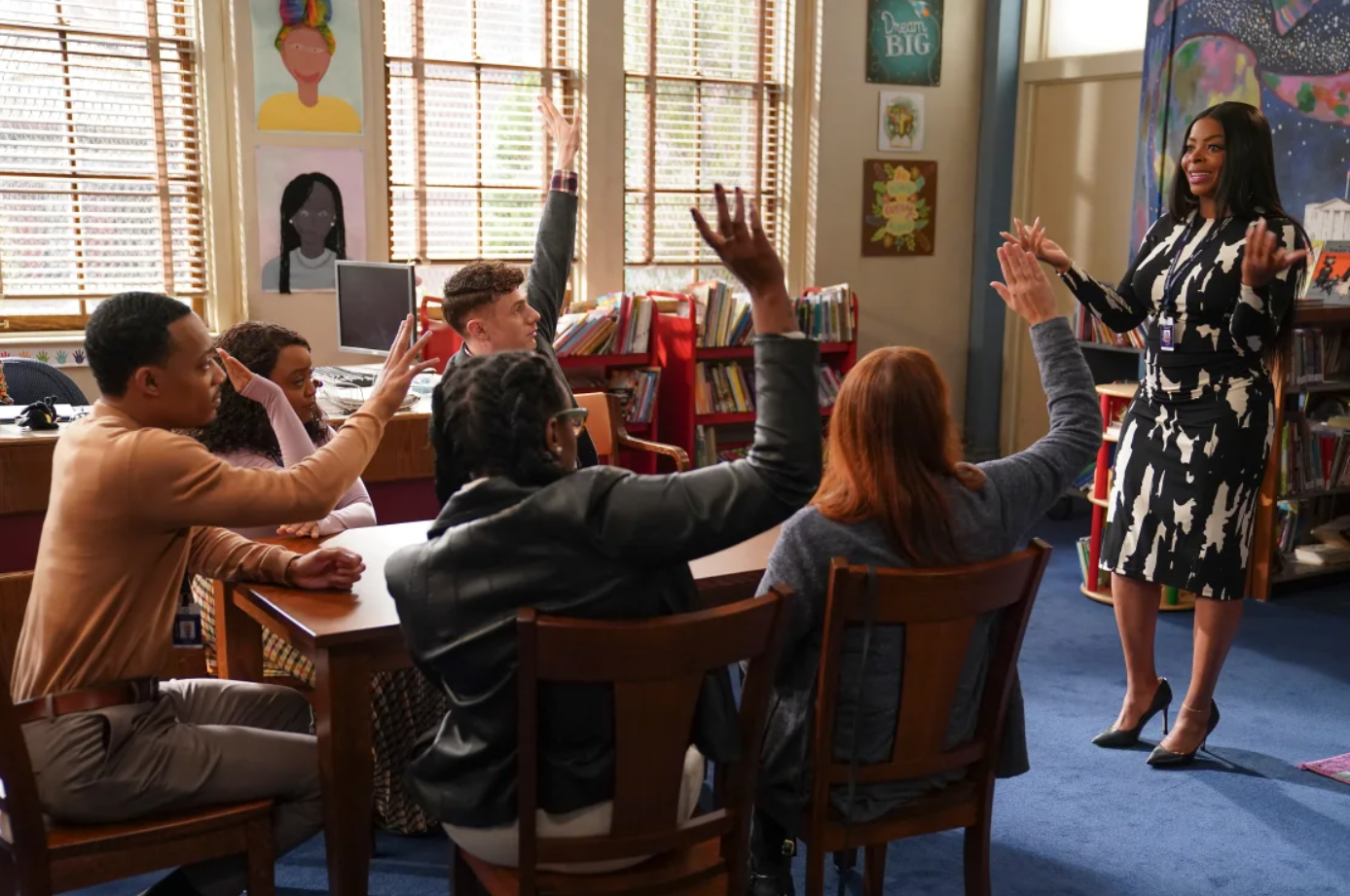 Abbott Elementary is set at a primary school in Philadelphia. Gilles Mingasson ABC