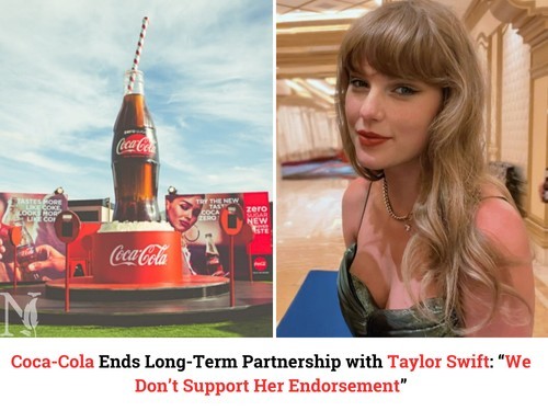 Coca-Cola Ends Long-Term Partnership with Taylor Swift: “We Don’t Support Her Endorsement”.thao