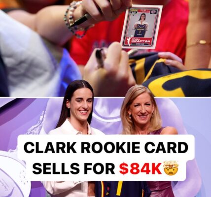 Caitlin Clark autograph card sells for $84,000, setting new women’s basketball card record.