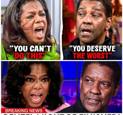 Oprah Enraged as Denzel Washington Reveals Hollywood’s Dark Secrets Despite Her Warnings!