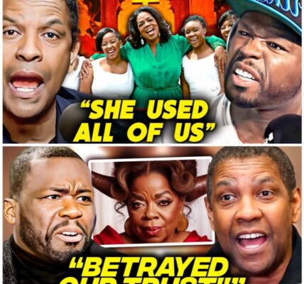 (VIDEO) Denzel Washington and 50 Cent Plan to Expose Oprah and Hollywood’s Dark Secrets!