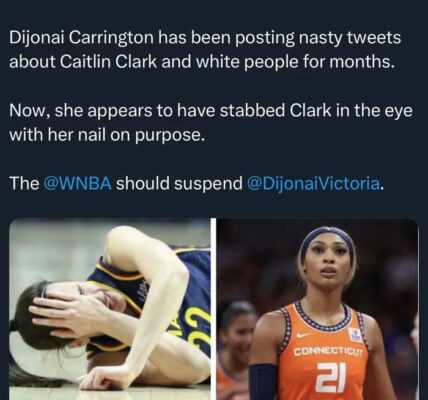 DiJonai Carrington Incredulous at Notion She Poked Caitlin Clark's Eye on Purpose.