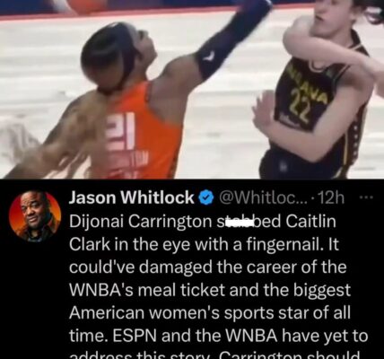 Dijonai and her WOKE teammate are caught on camera clowning Caitlin Clark's eye injury (VIDEO)