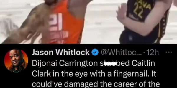 Dijonai and her WOKE teammate are caught on camera clowning Caitlin Clark's eye injury (VIDEO)