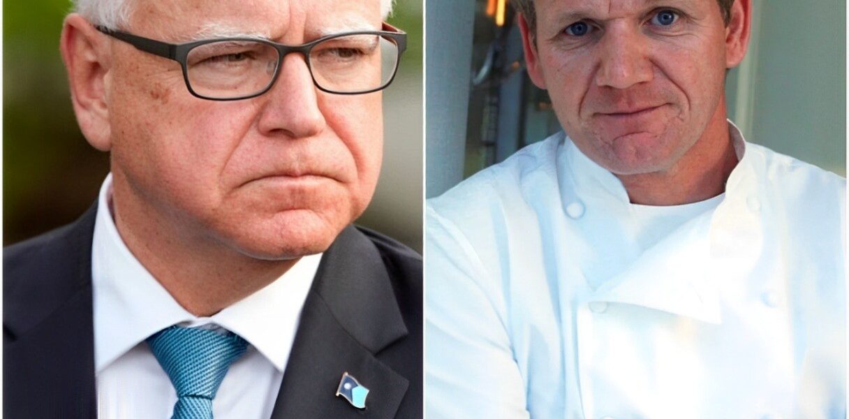 Gordon Ramsay Publicly Boots Tim Walz from Hell’s Kitchen: “Don’t Come Back, Creepy Guy!”