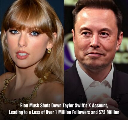 Taylor Swift Loses Over 1 Million Followers and $72 Million After Elon Musk Closes Her X Account