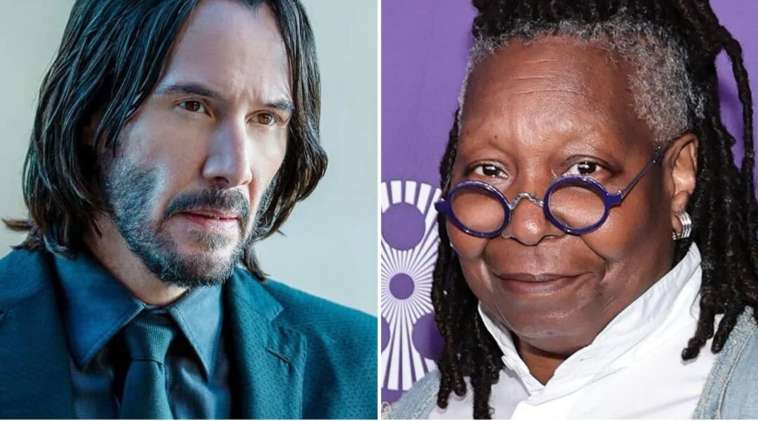 “She’s Not a Good Person”, Keanu Reeves Refuses to Present Whoopi Goldberg’s Lifetime Achievement Award.