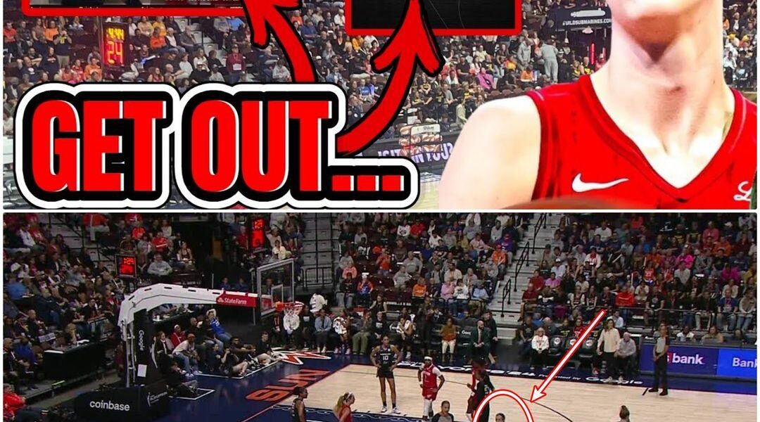 Caitlin Clark ATTACKED By RACIEST Connecticut Sun FAN WNBA FORCED To Step In! ( video )