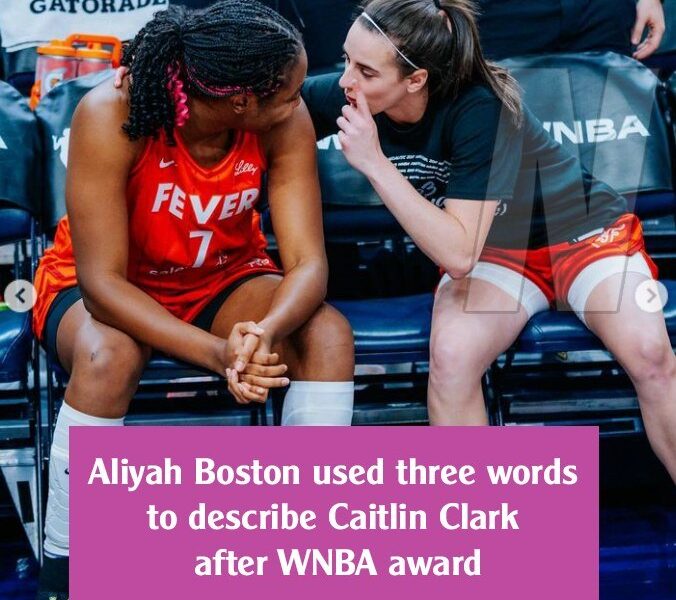 Aliyah Boston Used Three Words To Describe Caitlin Clark After WNBA Award